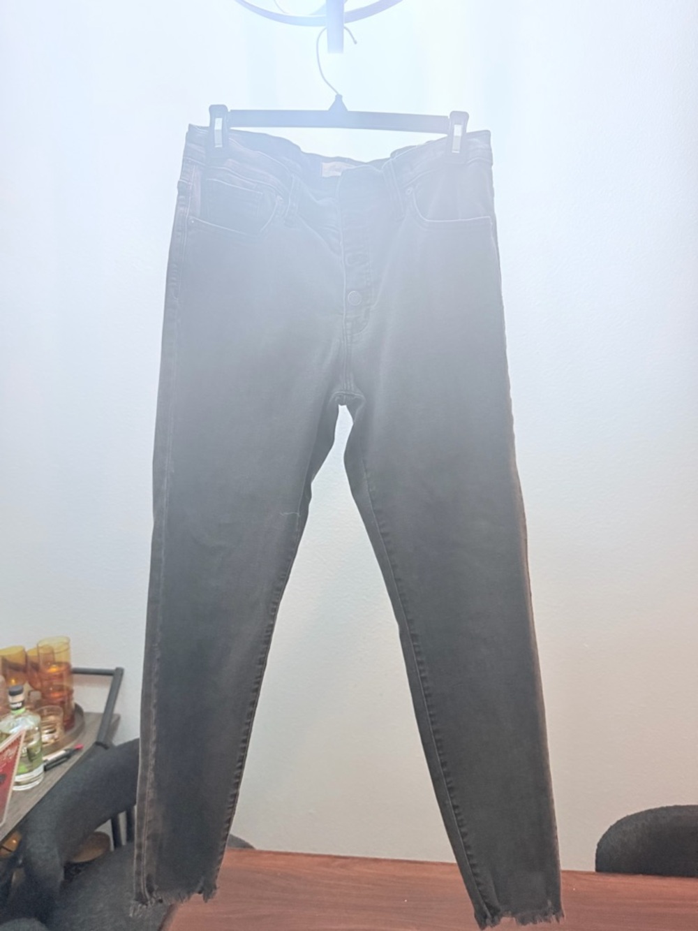 Madewell Black High-Rise Skinny Jeans